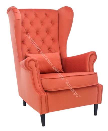 Кресло Leset Винтаж Velur V-39 венге