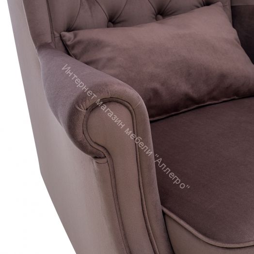 Кресло Leset Винтаж Velur V-23 венге