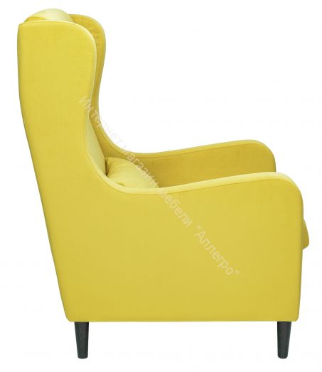 Кресло Leset Хилтон Velur V-28 венге