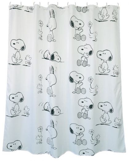 Занавеска для ванной 1800х1800 полиэстер SNOOPY PR180180002