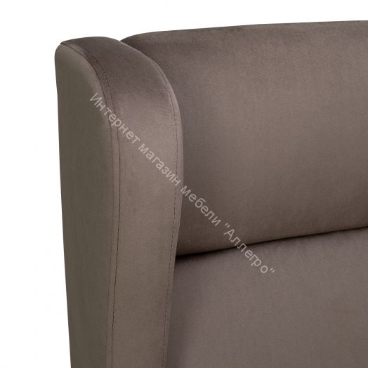 Кресло Leset Хилтон Velur V-23 венге