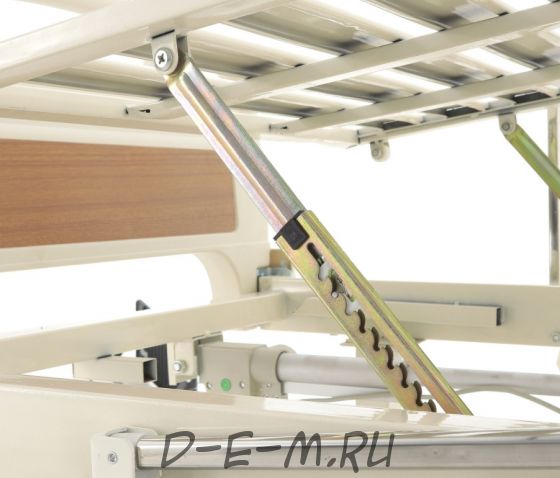 Кровать электрическая Med-Mos DB-7 (MЕ-2018Н) (2 функции) с полкой и накроватным столиком