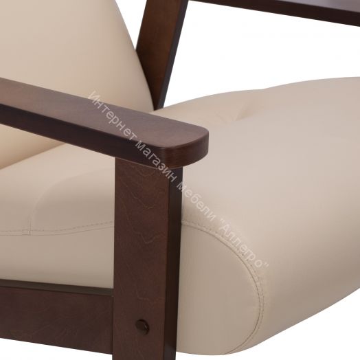 Кресло Leset Retro Polaris Beige орех