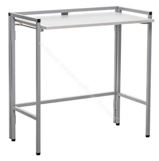 Стол раскладной Leset Энзо 800 Бетон Пайн Светлый