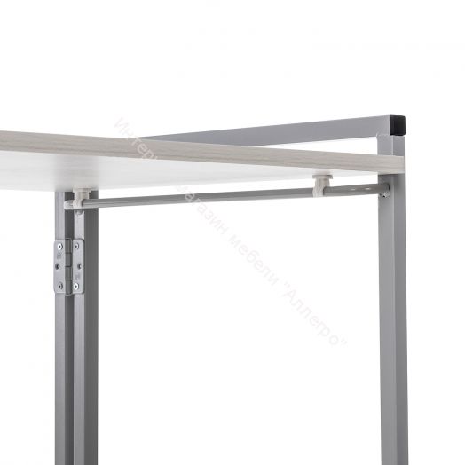 Стол раскладной Leset Энзо 800 Бетон Пайн Светлый