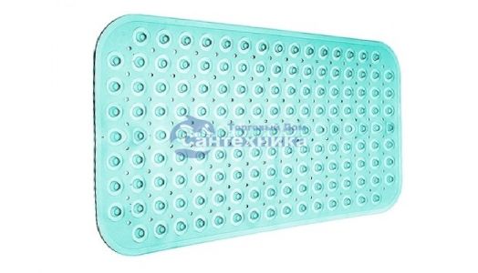 коврик пузырики 88*38см (бирюзовый)