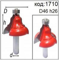 Фреза для карниза, обклада. Код: 1710.