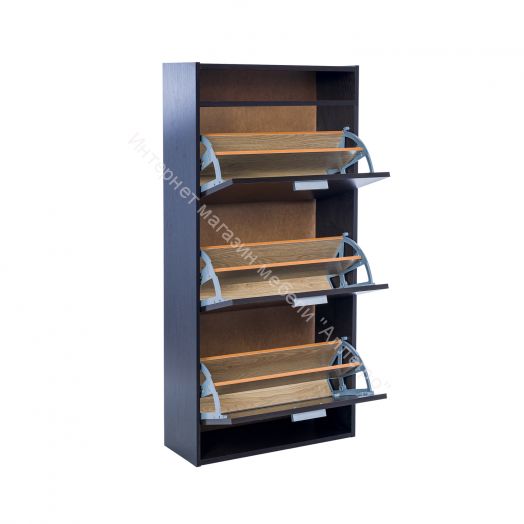 Обувница Leset Ройс 3 Венге