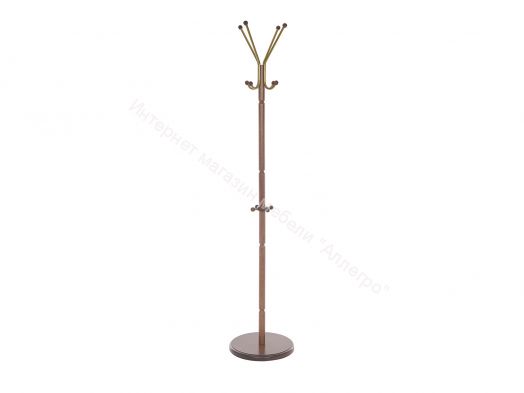Вешалка напольная Leset Галант-1 орех