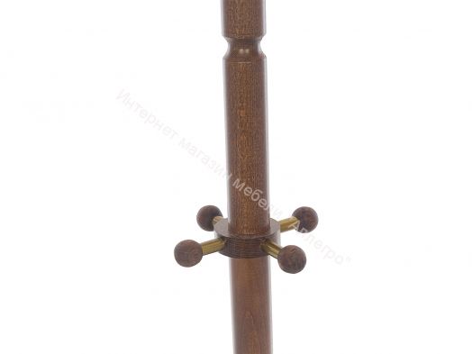 Вешалка напольная Leset Галант-3 орех