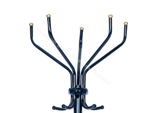 Вешалка напольная Leset Порто-2 чёрный