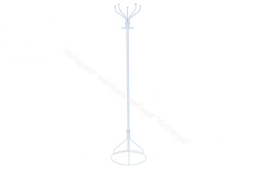 Вешалка напольная Leset Порто-2 белый