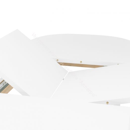 Стол раздвижной Leset Аризона 1Р Белый