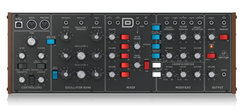 BEHRINGER MODEL D Аналоговый синтезатор