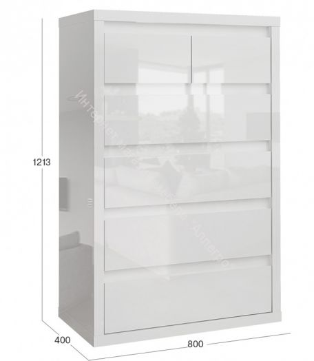 Комод "Норден" с 6-ю ящиками СТЛ.413.05