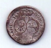 3 гроша 1765 Курляндия RRRRR Российская империя