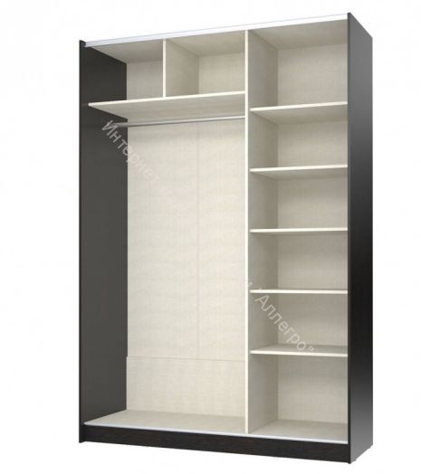 Шкаф-купе "Марвин-3 Белый глянец/Дуб феррара