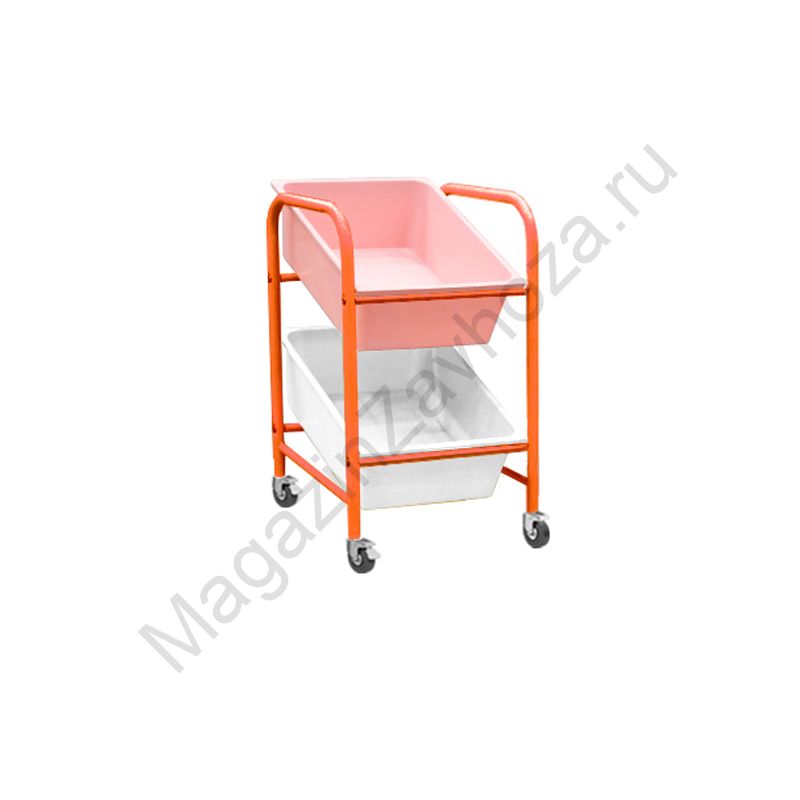 СТЕЛЛАЖНАЯ СИСТЕМА ХРАНЕНИЯ НАКЛОННАЯ 29 - 2 КОНТЕЙНЕРА