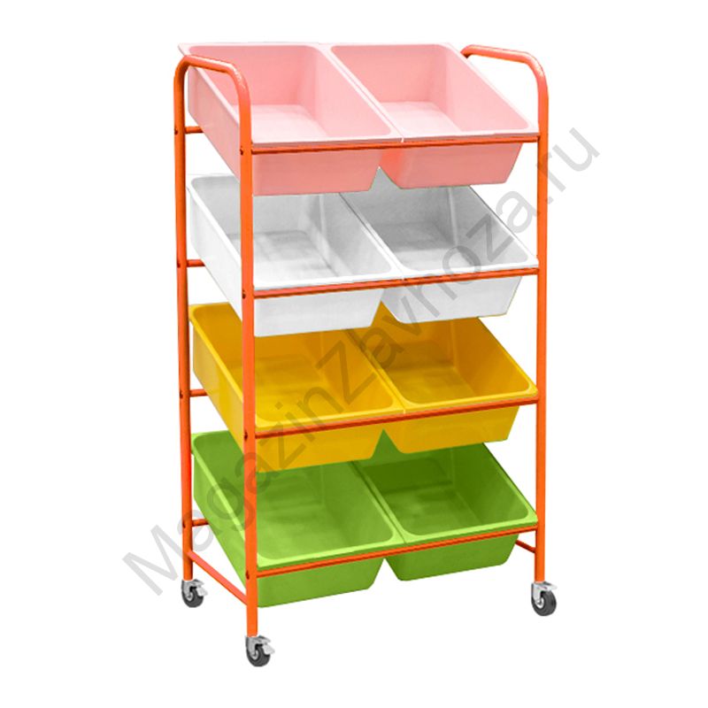 СТЕЛЛАЖНАЯ ВЫДВИЖНАЯ СИСТЕМА ХРАНЕНИЯ 29 - 8 КОНТЕЙНЕРОВ