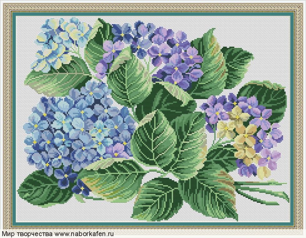 Набор для вышивания «Hydrangea»