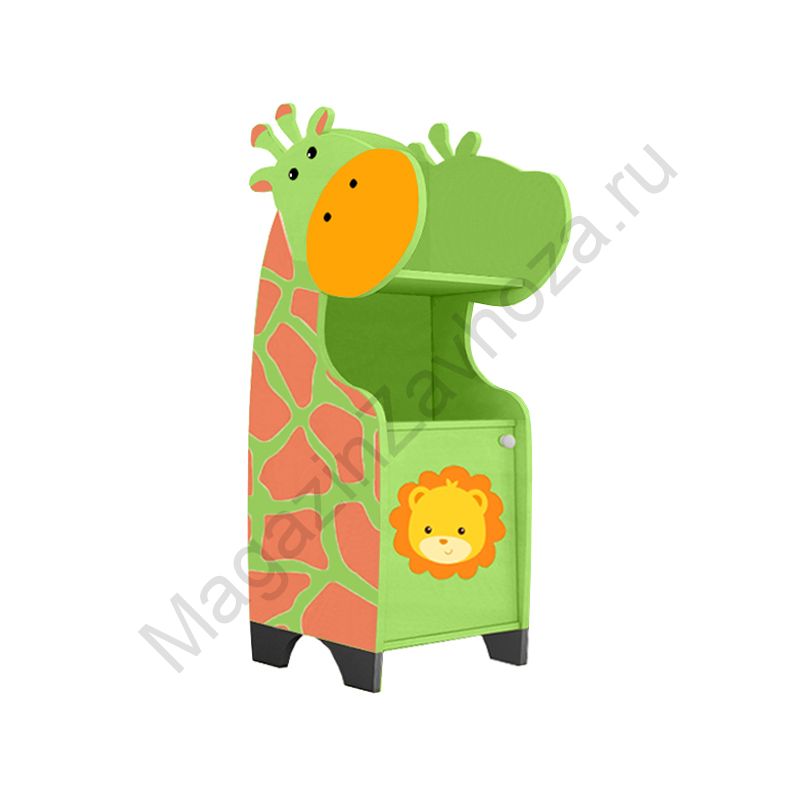 СТЕЛЛАЖНАЯ НАКЛОННАЯ СИСТЕМА ХРАНЕНИЯ 25/25 С ДЕКОРАЦИЕЙ ЛАЙМ