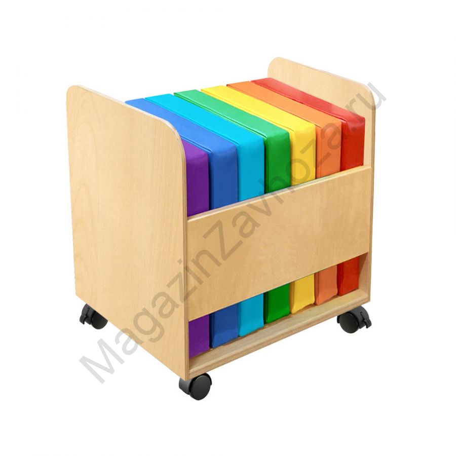 Контейнер с мини-матрасами Радуга 60мм