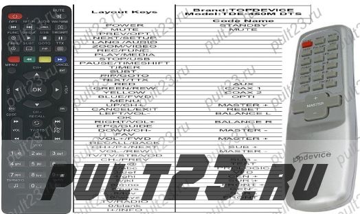 TOPDEVICE TDE-450M DTS
