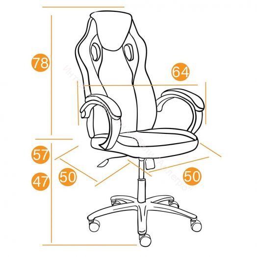 Кресло RACER GT new кож/зам/ткань, металлик/серый, 36/12