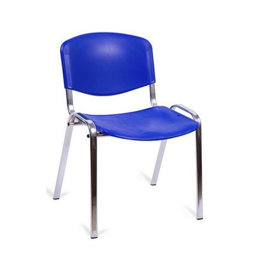 МИХП-2 Стул ИЗО ХРОМ (синий пластик)