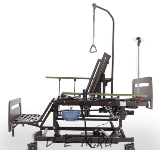 Кровать электрическая Med-Mos DB-11А (МЕ-6528H) ЛДСП Венге с регулировкой высоты