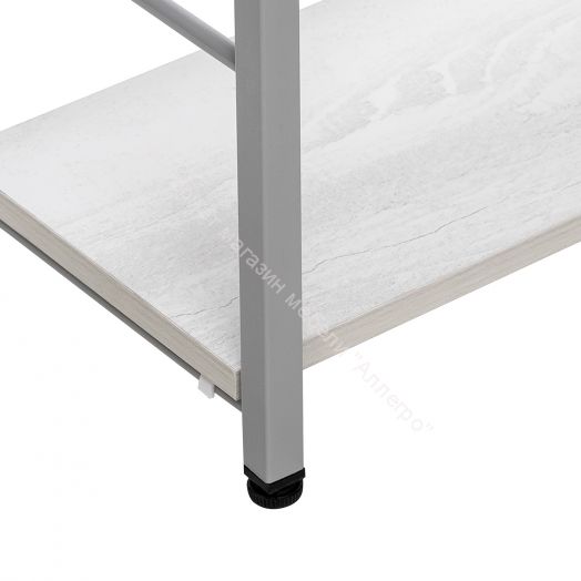 Стеллаж раскладной Leset Пако 1200 Бетон Пайн Светлый