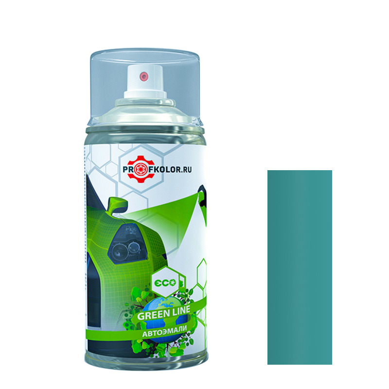 Код краски по VIN номеру на Fiat -62810, 071031, FI376, 376. Название цвета краски - Verde Azzurro