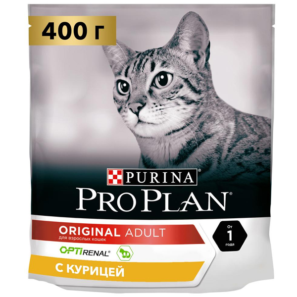 Сухой корм для кошек Pro Plan Original с курицей