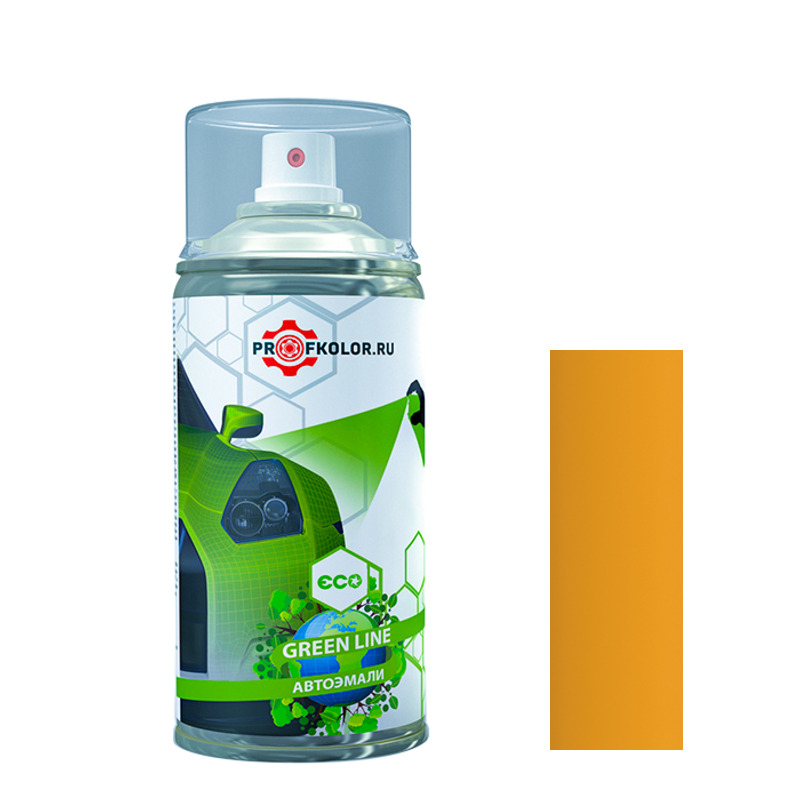 Код краски по VIN номеру на Kia - KIA1017. Название цвета краски - Amarelo Cadmio