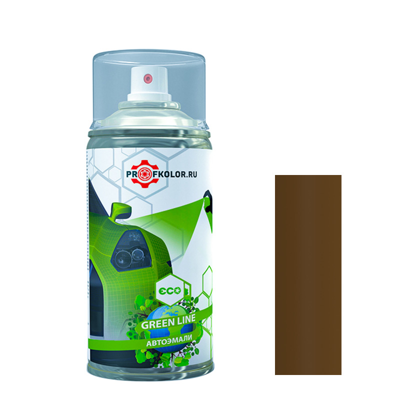 Код краски по VIN номеру на Renault - 081721, R138, 138. Название цвета краски - Brun Ecorce