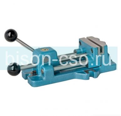 Тиски станочные быстрозажимные 6540-160 Bison-Bial (Польша)