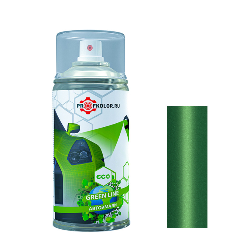 Код краски по VIN номеру на Toyota - 6W8, TOY6W8. Название цвета краски - Green