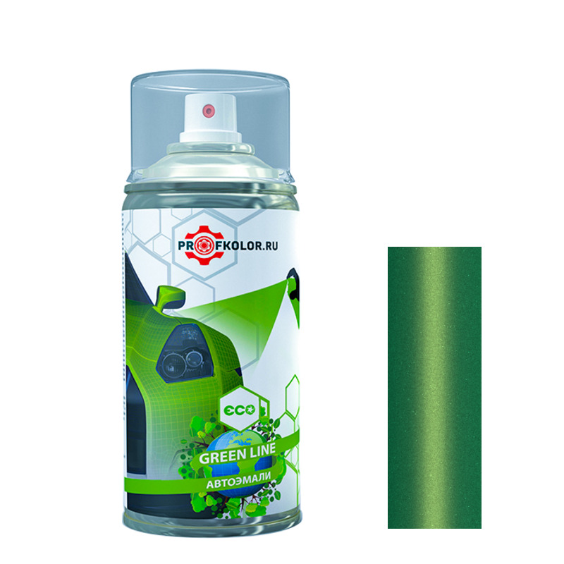 Код краски по VIN номеру на Toyota - TOY6S2, 6S2. Название цвета краски - Green