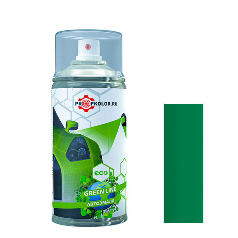 Код краски по VIN номеру на Toyota - TOY6T0, 6T0. Название цвета краски - Green