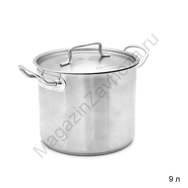 Кастрюля Нерж, 9,0 л