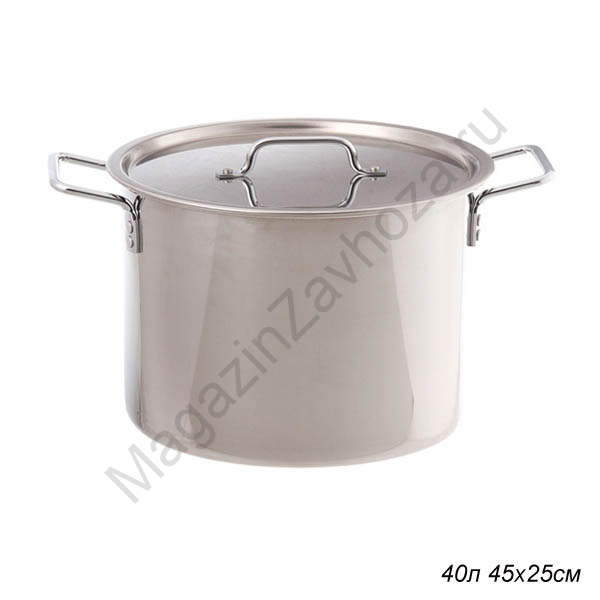 Кастрюля Нерж, 40 л с ТРС
