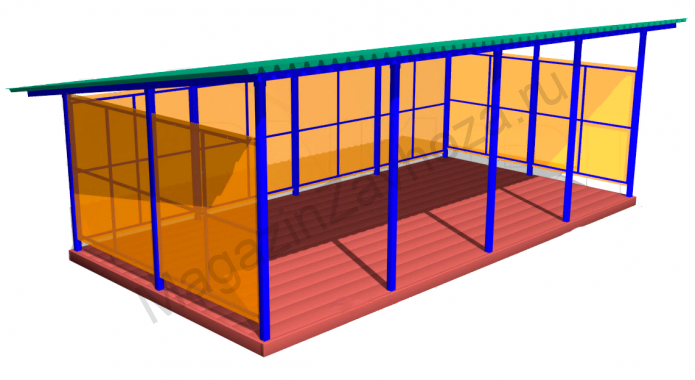 ТЕНЕВОЙ НАВЕС (ВЕРАНДА) 8