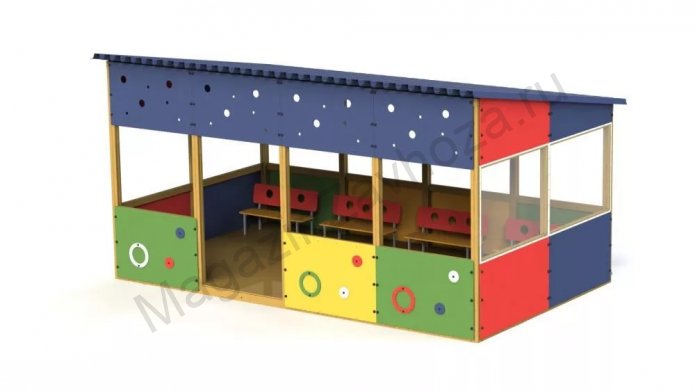 ТЕНЕВОЙ НАВЕС (ВЕРАНДА) 4*3*2,4м