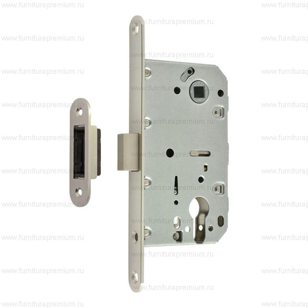 Замок магнитный Нора-М под цилиндр М25М-85 + ответная планка