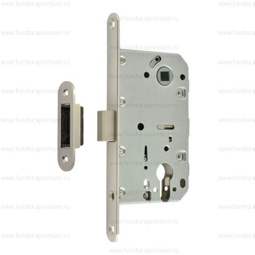 Замок магнитный Нора-М под цилиндр М25М-85 + ответная планка