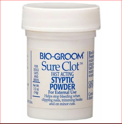 Bio-Groom Sure Clot. Кровоостанавливающая пудра