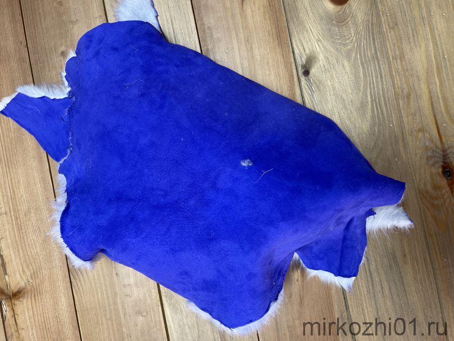 Мех Овчиный Цвет Синий