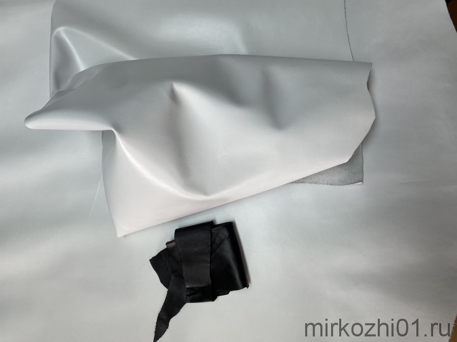 Кожа Айсберг Цвет Белый