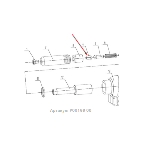 Губки вытяжные для заклепочника ERG-743, TAC700, SK1008