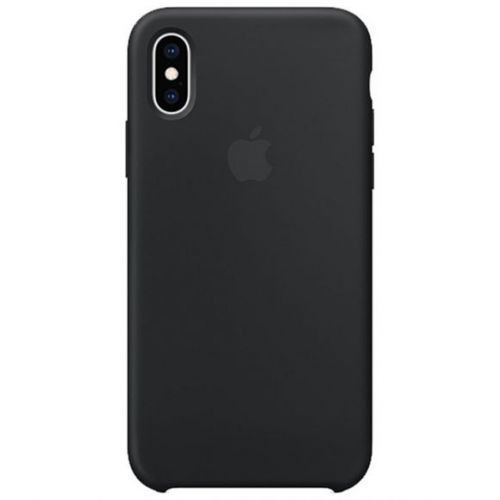 Чехол силиконовый для iPhone X/Xs (Black)